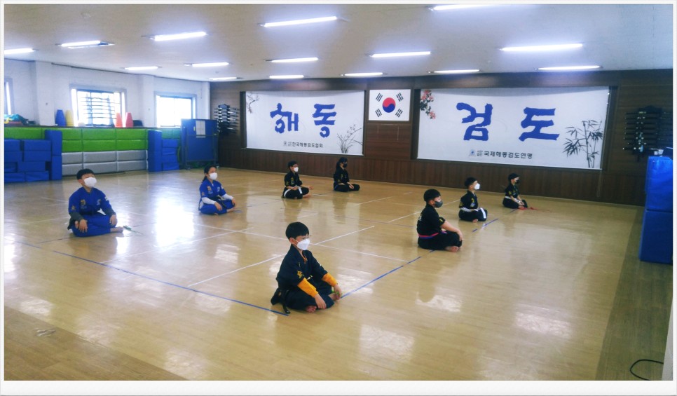 해동검도 염주검도관 - 2021년 4월 9일, 수련일지