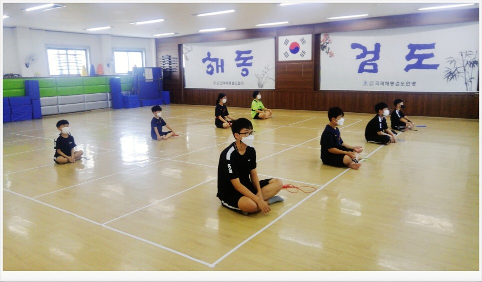  해동검도 염주검도관 - 2021년 8월 10일, 수련일지