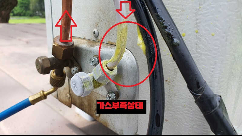  에어컨 가스 부족 | 냉매 확인하기 | 셀프 자가 체크방법
