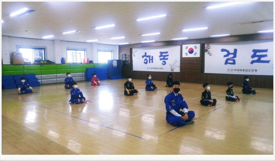  해동검도 염주검도관 - 2021년 4월 13일, 수련일지