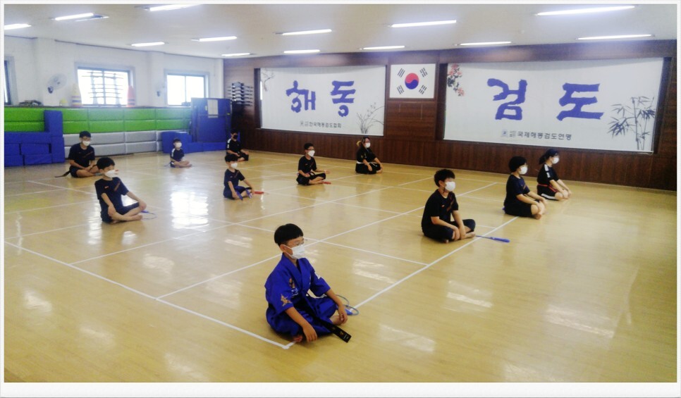  2021년 8월 19일, 해동검도 염주검도관 수련일지