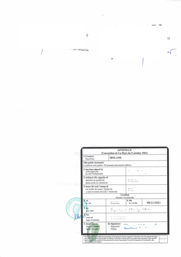 아일랜드 어린이 백신 접종 시작 / 아일랜드 아포스티유 후기