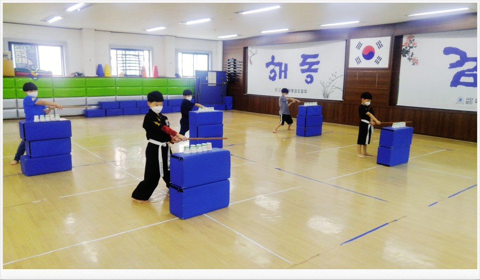  해동검도 염주검도관 - 2021년 5월 10일, 수련일지