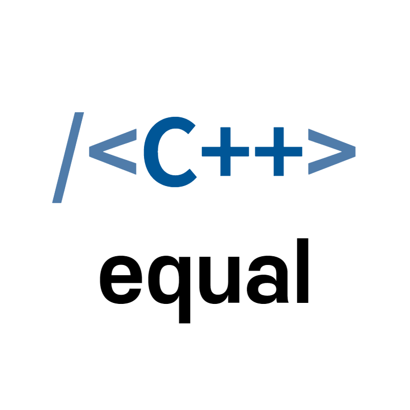  [C++] 두 배열을 함수 한 방에 아주 쉽게 비교하자! equal