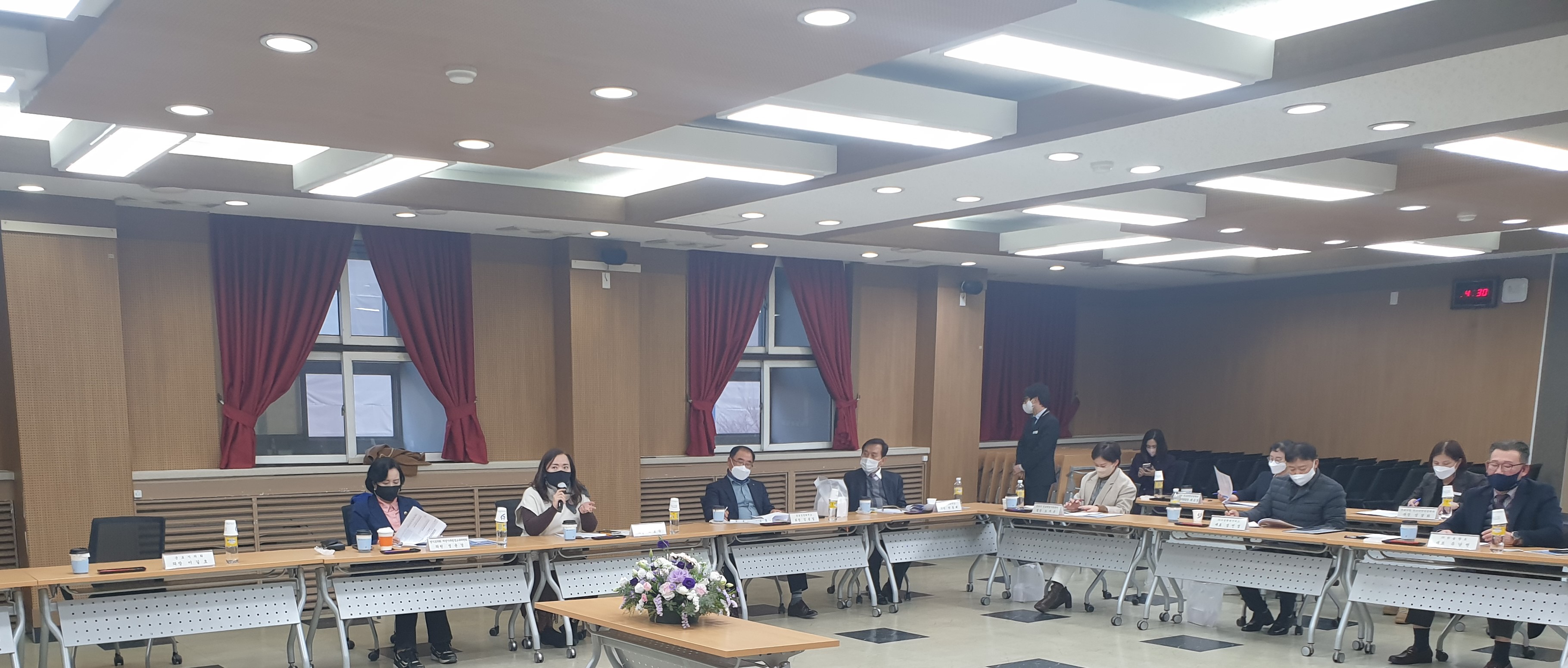 [최효숙 도의원] 2022 군포의왕 직업교육협의회 6차 협의회 회의 참석