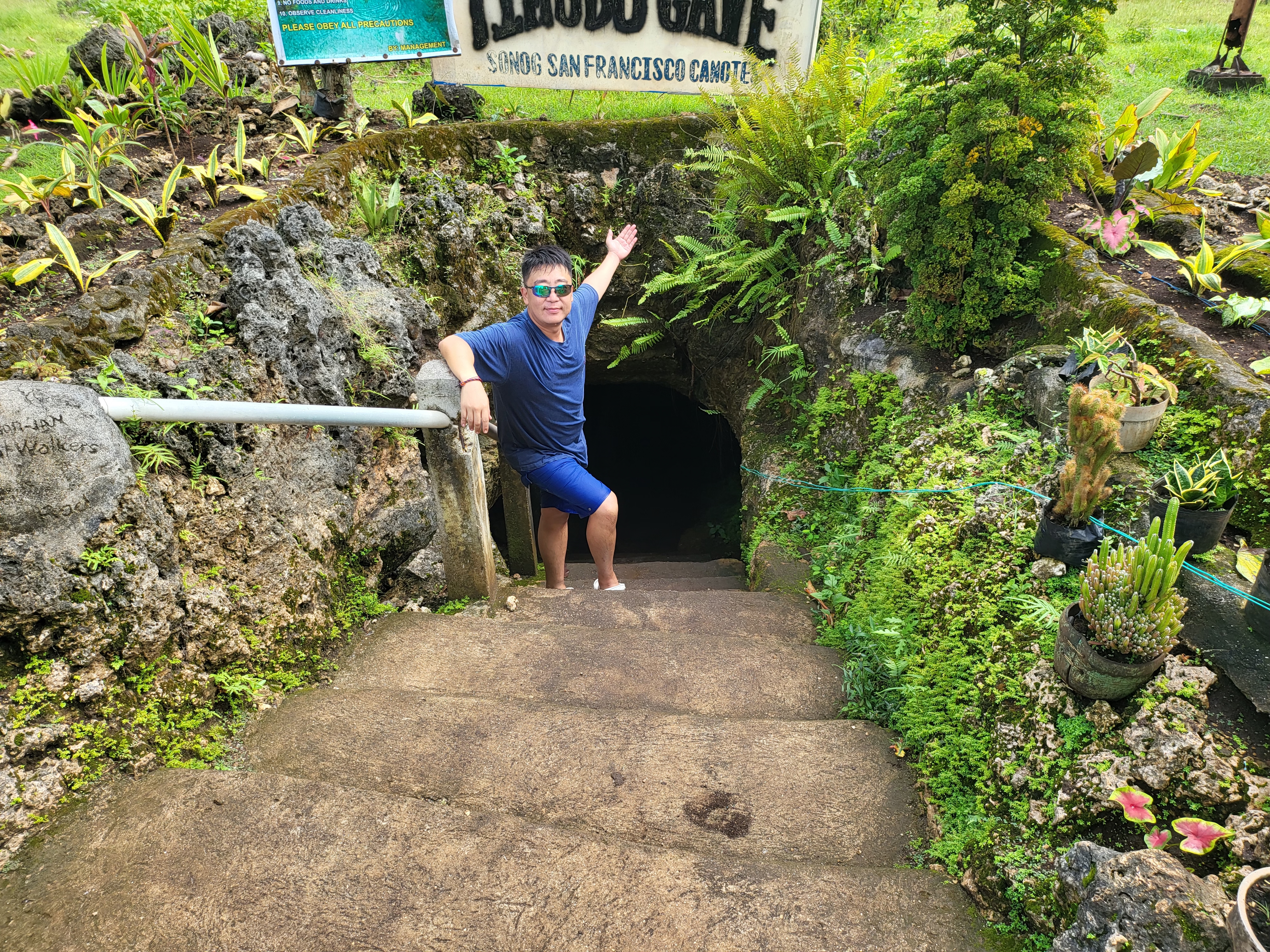 세부 카모데스 여행 투어 티무보 동굴 수영 다나오 호수 악어 크로커다일 Camodes Island Cave Swim