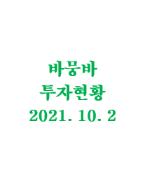  바뭉바 투자현황 - 211002
