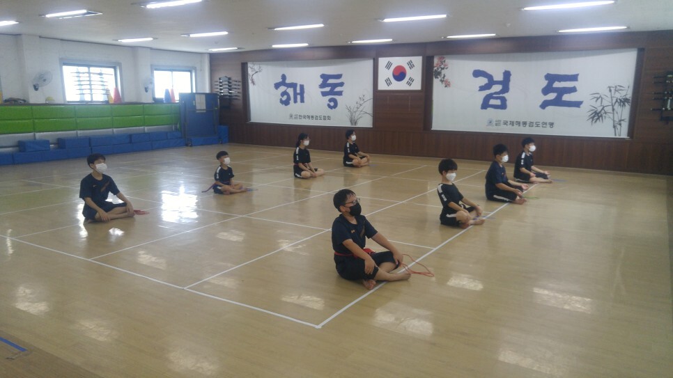  해동검도 염주검도관 - 2021년 7월 29일, 수련일지
