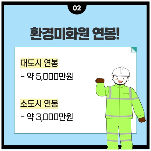  환경미화원 연봉