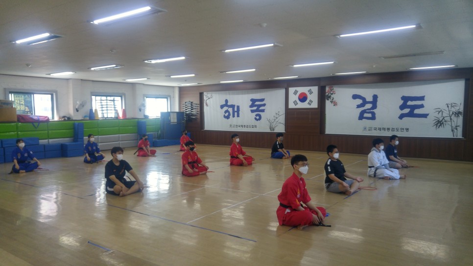  해동검도 염주검도관 - 2021년 5월 22일, 주말특별수련일지