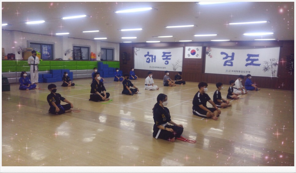  2021년 9월 27일, 해동검도 염주검도관 수련일지