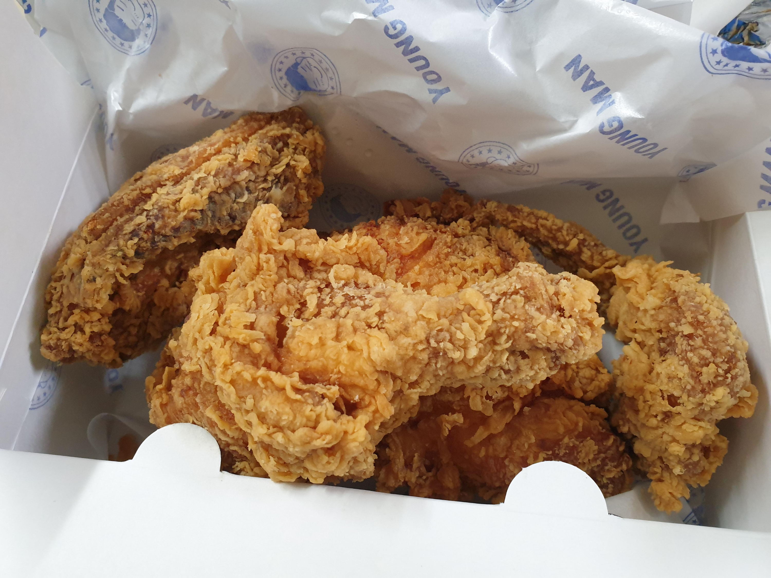  행당동 맛집 청년치킨 포장 후기!!(feat.내돈내산)