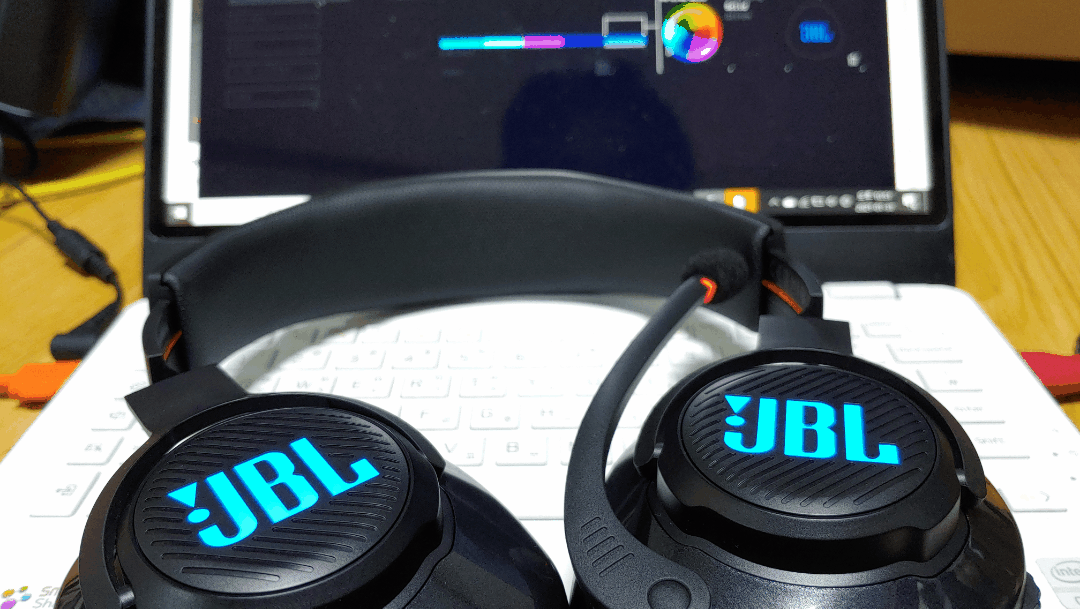 JBL QUANTUM 400 7.1채널 서라운드 RGB LED 게이밍 헤드셋 리뷰
