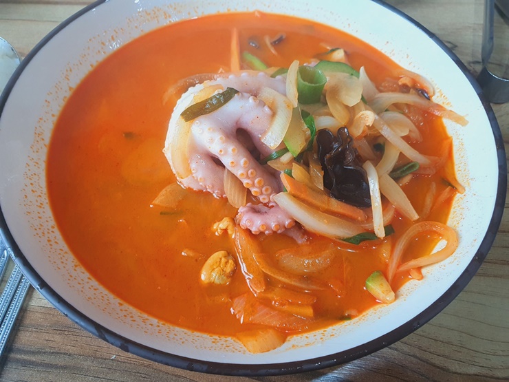  아산 선장면 맛집 도도짬뽕에서 낙지해물짬뽕 먹고왔어요