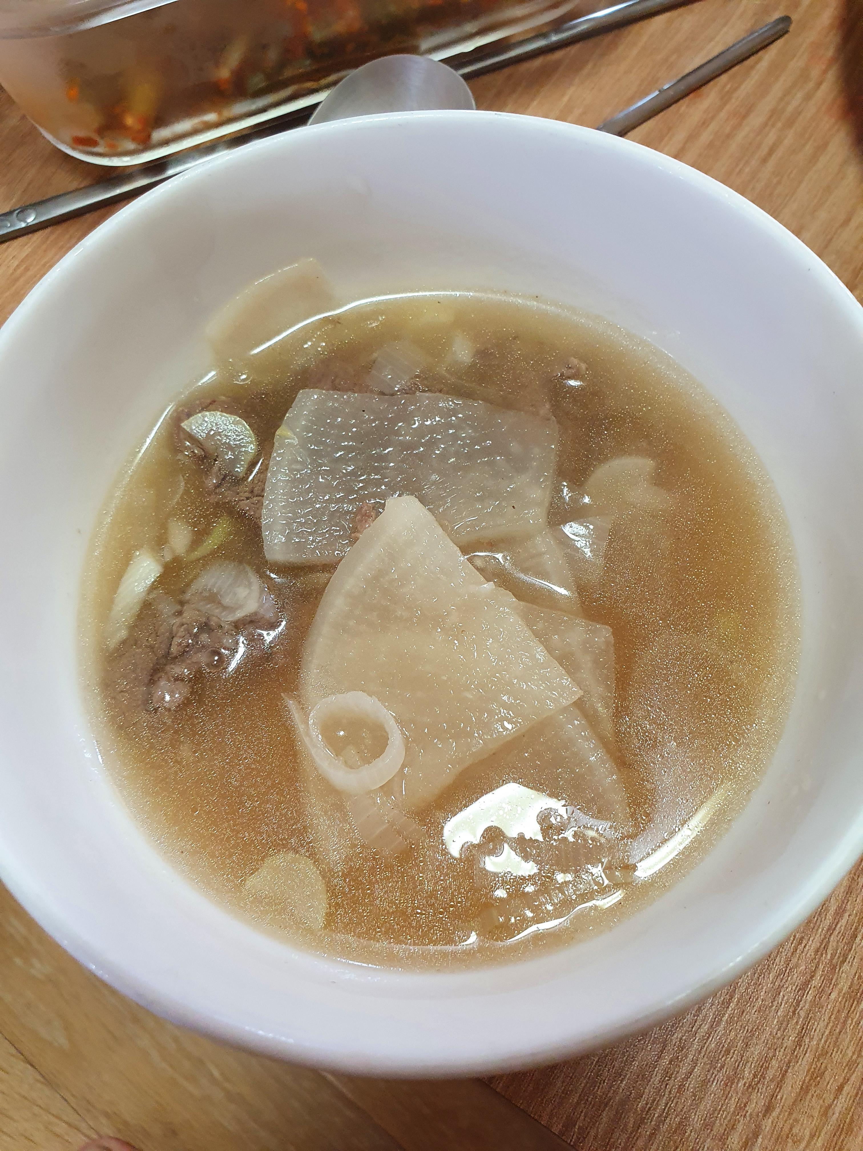  소고기무국맛있게하는법 시원한 소고기뭇국을 만들어보아요!