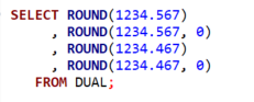  [Oracle] ROUND 함수