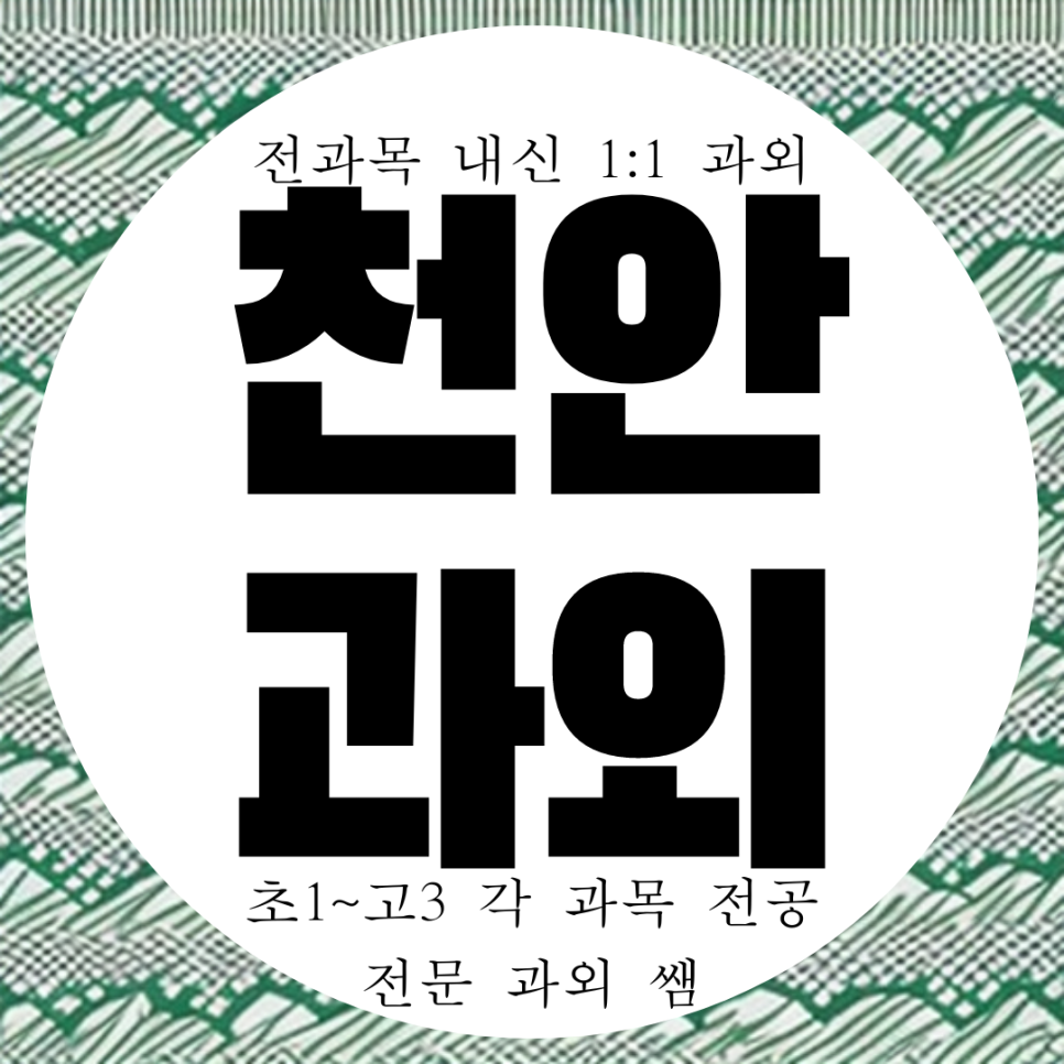 천안 과외 신방중 내신 용곡중 전문 신방동 고2 신방 고1 국영수 전과목 국어 영수 과학 방문 과외.