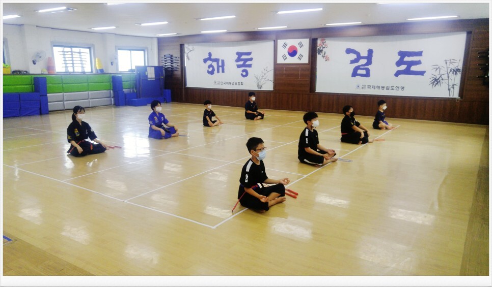 해동검도 염주검도관 - 2021년 8월 11일, 수련일지