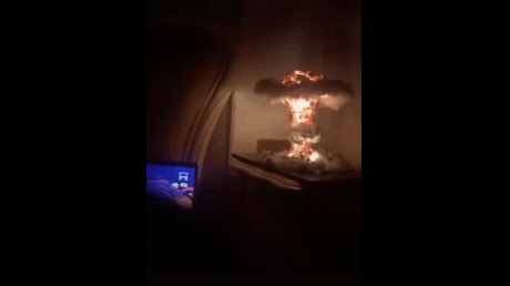 핵폭발 전등 직구하기(nuclear explosion lamp)