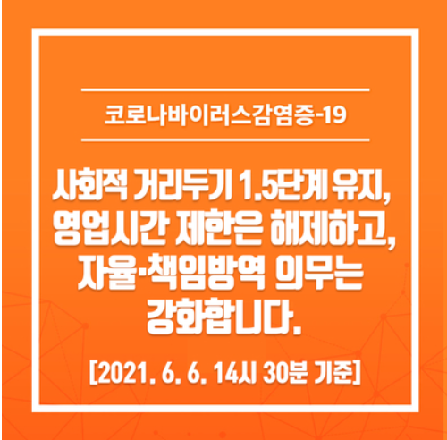  광주형 자율참여 책임방역제 (6.7~)