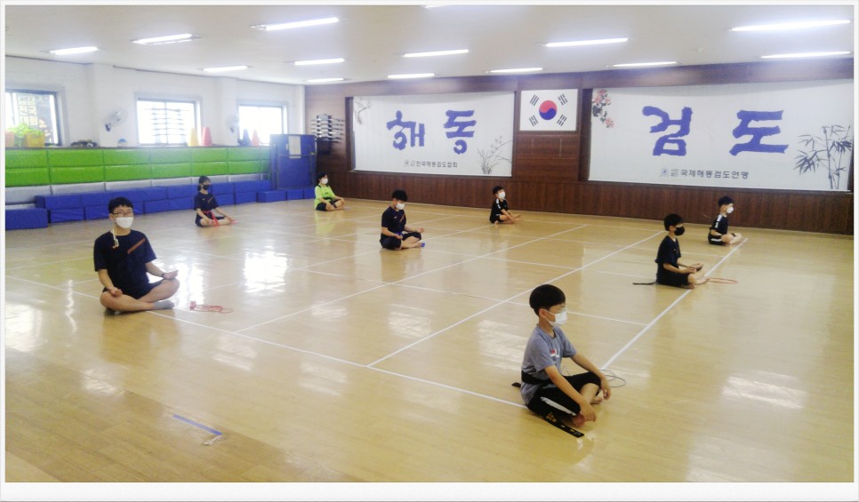  해동검도 염주검도관 - 2021년 7월 1일, 수련일지