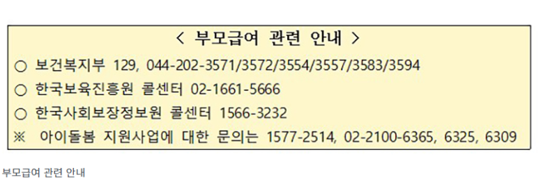 0∼1세 부모급여 매달 25일 지급…언제 어디서 신청하나