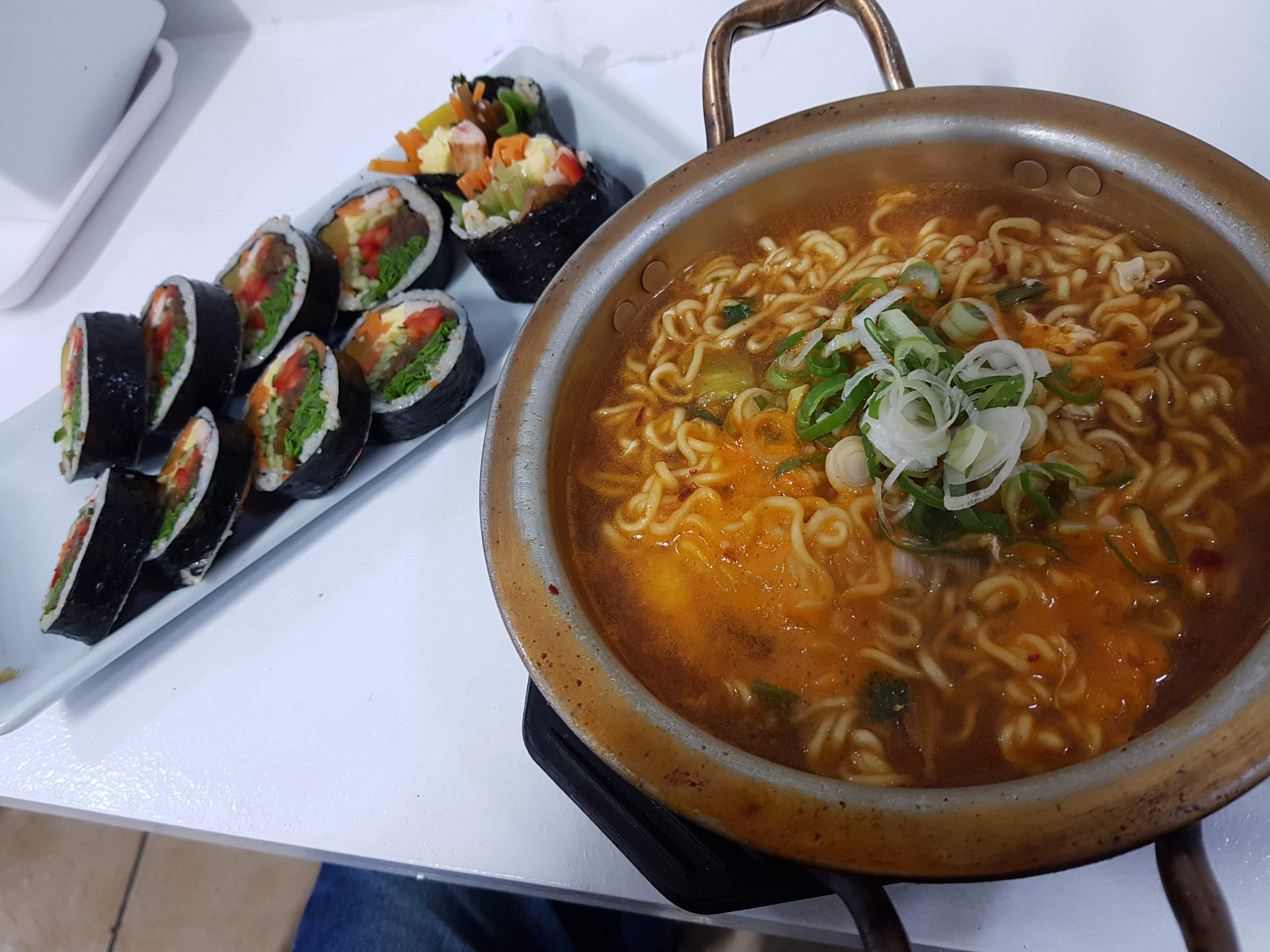  [후암동 맛집 - 후암김밥] 건강한 김밥에 매콤한 북엇국의 조합