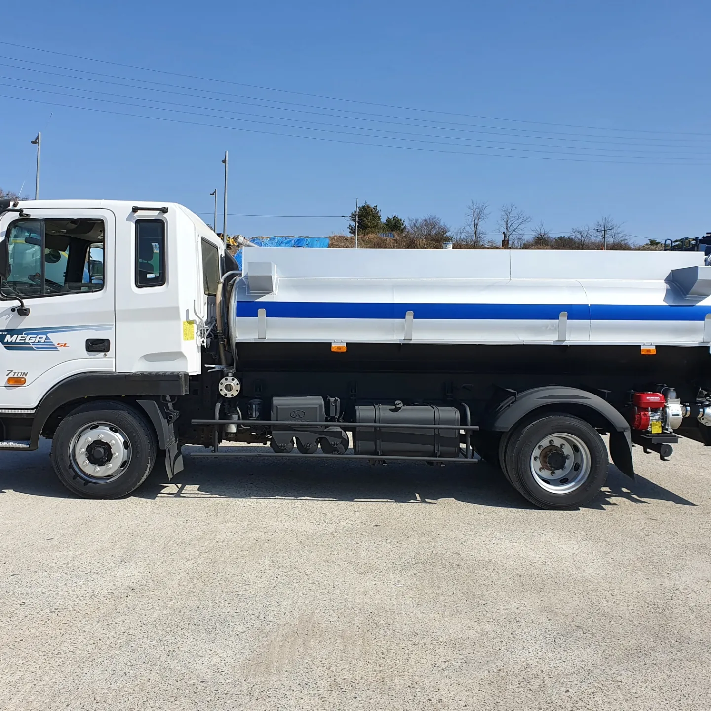  7톤고압살수차 8톤살수차 5톤살수차 6200L 철탱크2010년11월 (11각자)75,993 km 실주행 무사고혼다 WB30XT 엔진모터