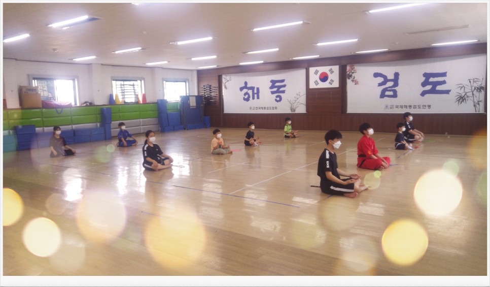  해동검도 염주검도관 - 2021년 5월 18일, 수련일지