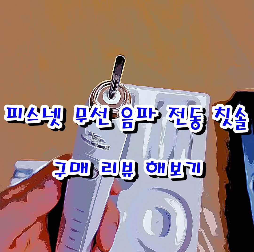  피스넷 무선충전 음파 전동칫솔 구매 리뷰