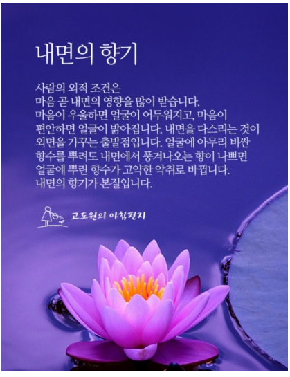  237번째 선물 - 마음속에 기생하는 암을 치료하라.
