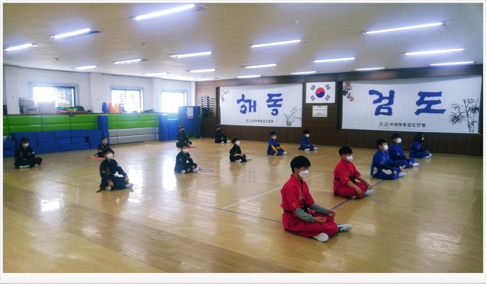  해동검도 염주검도관 - 2021년 2월 26일, 수련일지