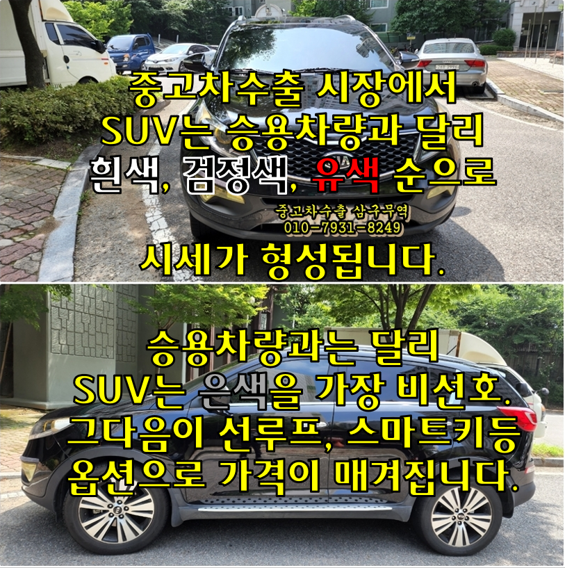  2012년식 기아 스포티지R 36만 킬로, 중고차수출 시세 & 매입후기.