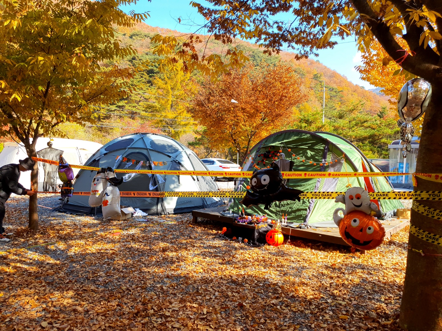 전세캠핑, 가을겨울 캠핑하기 좋은 충북 제천 대현캠핑장