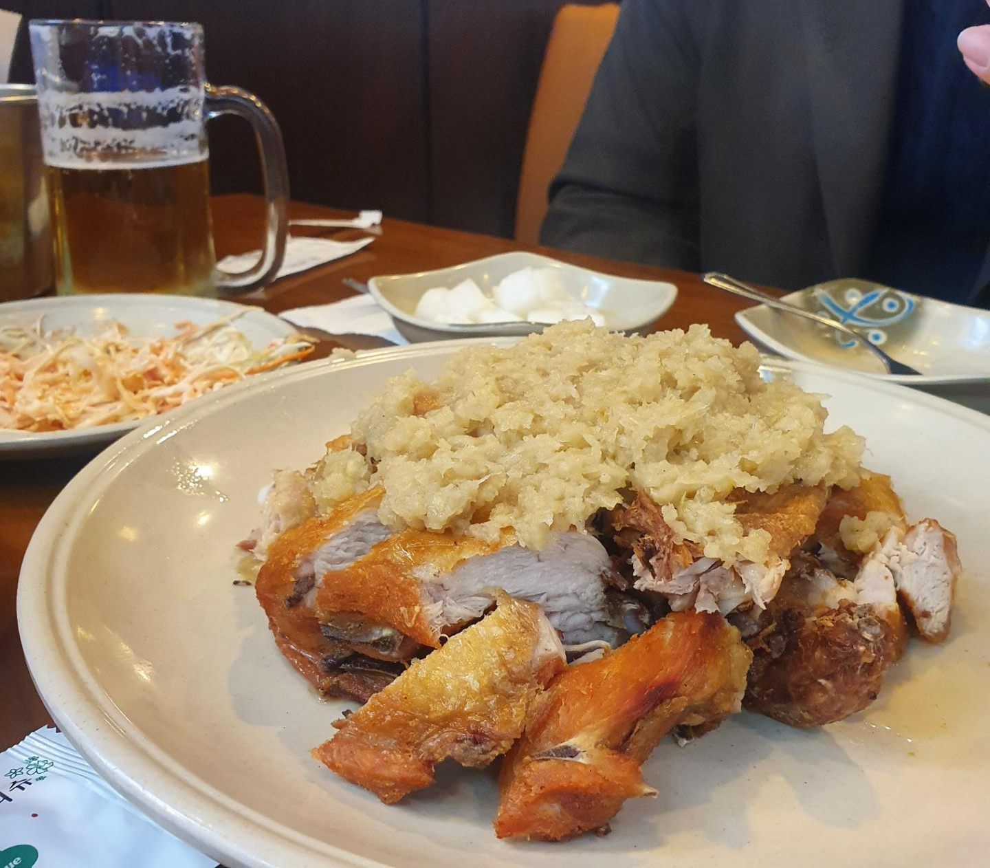  문래동/영등포 맛집 리뷰 1탄 : 마늘 맛이 은은하게 맛있는, 원조마늘통닭 문래본점