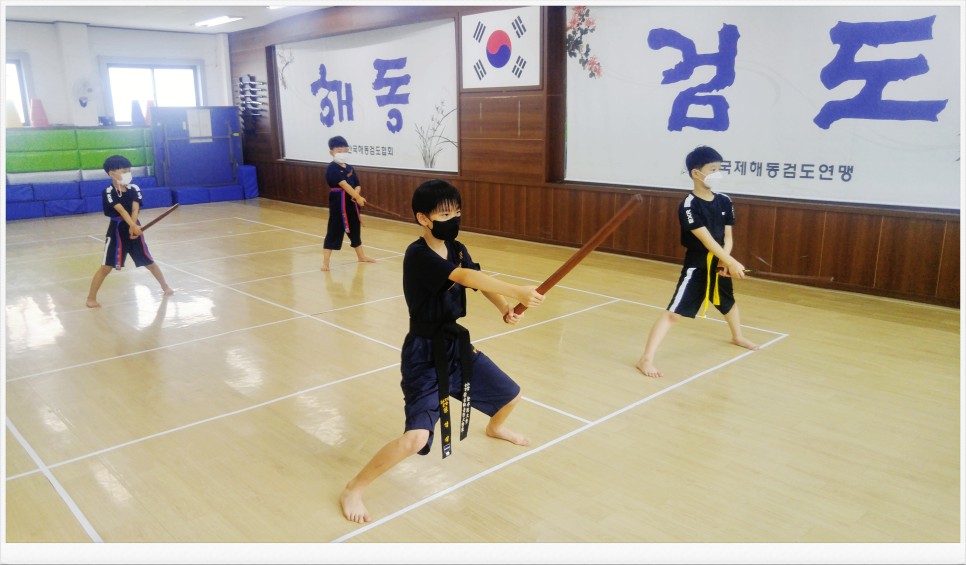  해동검도 염주검도관 - 2021년 7월 13일, 수련일지