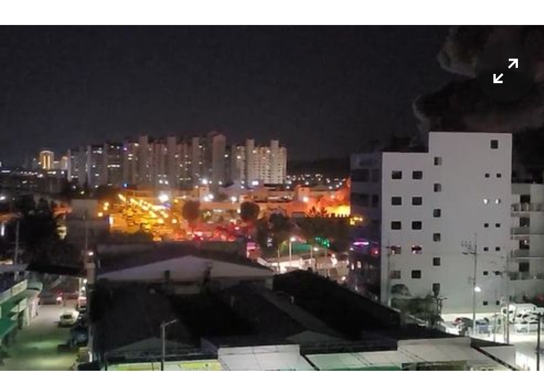  대구 북구 농수산물 도매시장서 화재…대응 2단계 발령