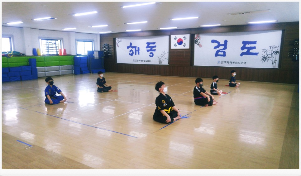  해동검도 염주검도관 - 2021년 4월 21일, 수련일지