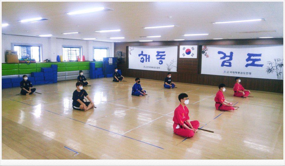  해동검도 염주검도관 - 2021년 5월 1일, 주말특별수련일지