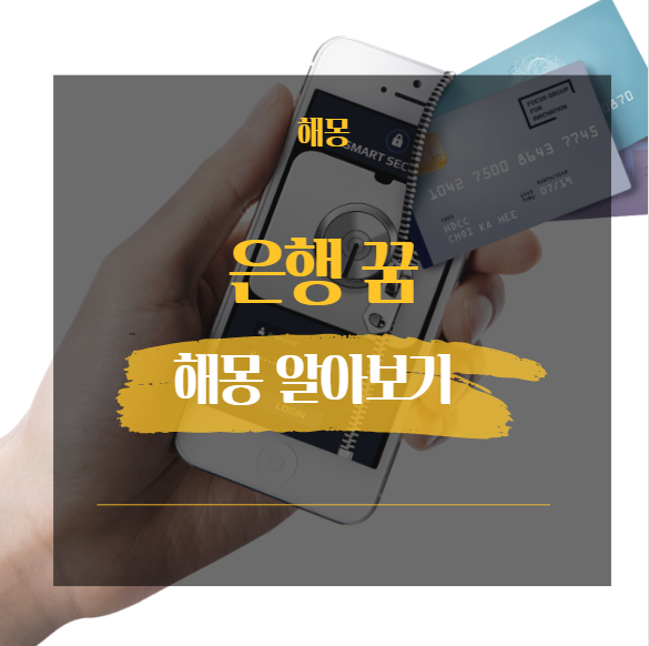  카드 꿈 해몽 해석 16가지 모음 [신용카드 체크카드 트럼프카드 등]