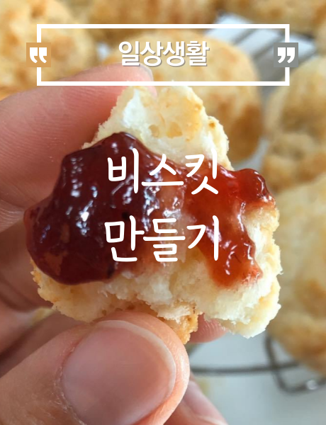  [요리] 비스킷 만들기(노브랜드 비스킷 믹스)