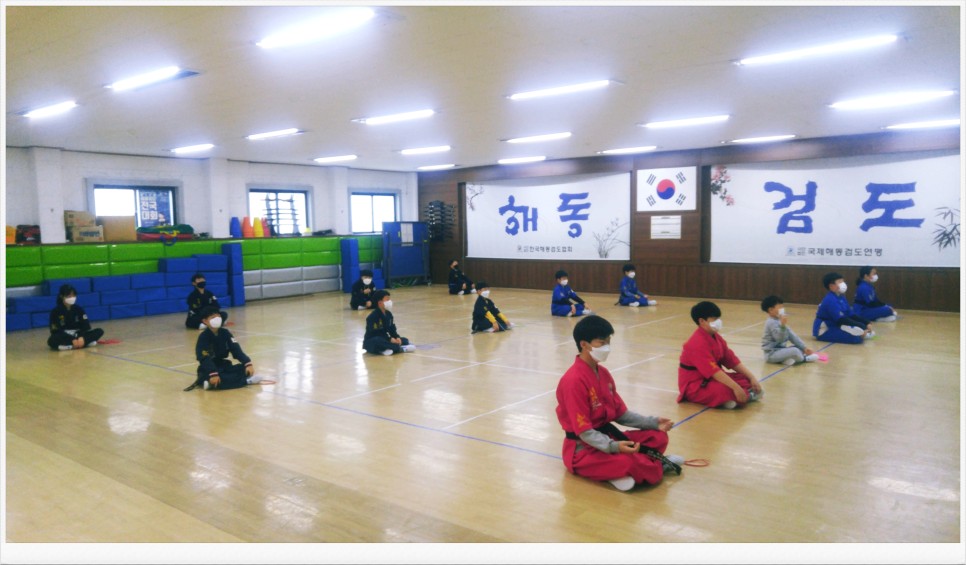  해동검도 염주검도관 - 2021년 2월 25일, 수련일지