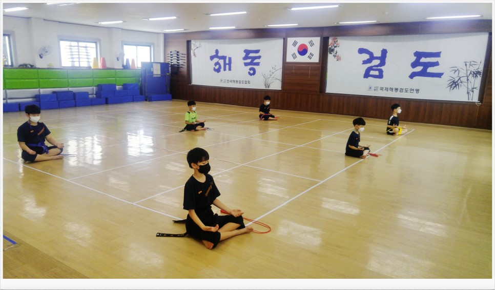  해동검도 염주검도관 - 2021년 7월 9일, 수련일지
