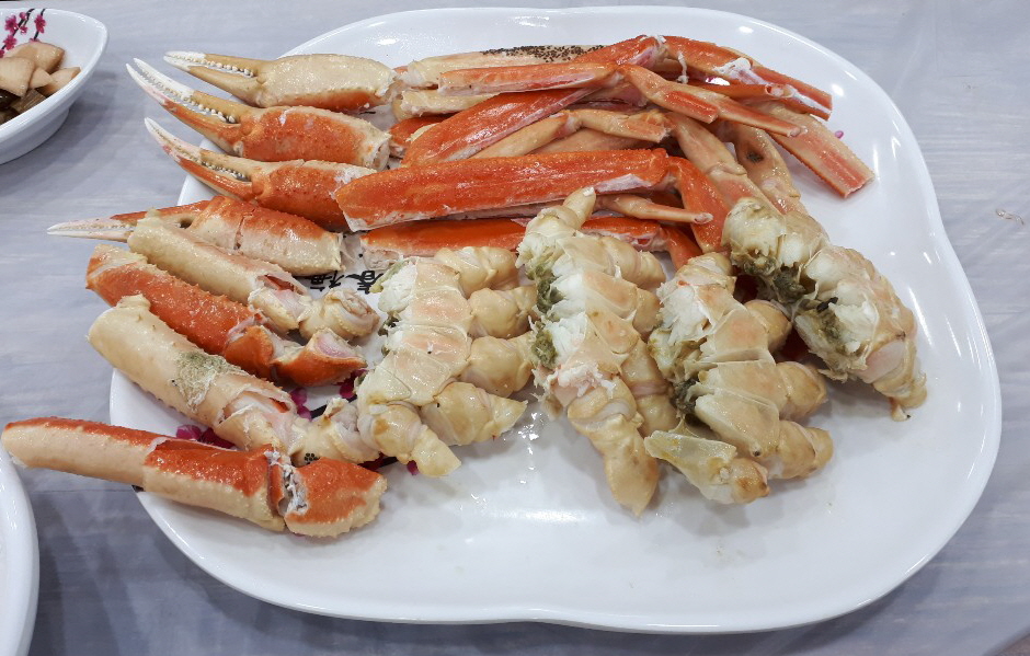  강구항 영덕 대게 맛있다. 가격은?