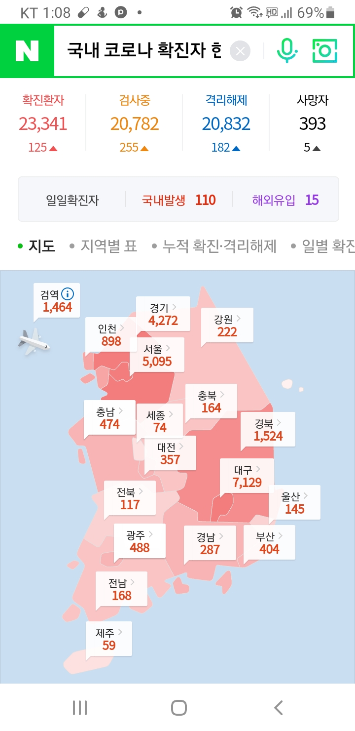  9월 24일(목) 신종코로나19