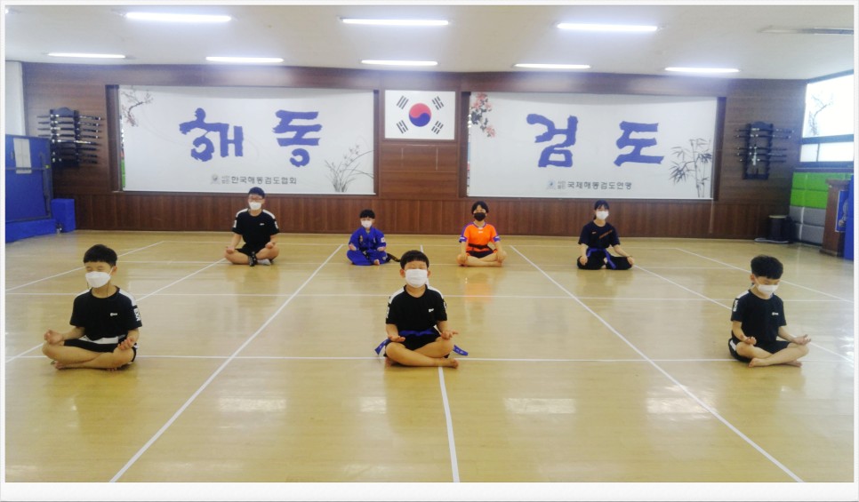  해동검도 염주검도관 - 2021년  6월  1일, 수련일지