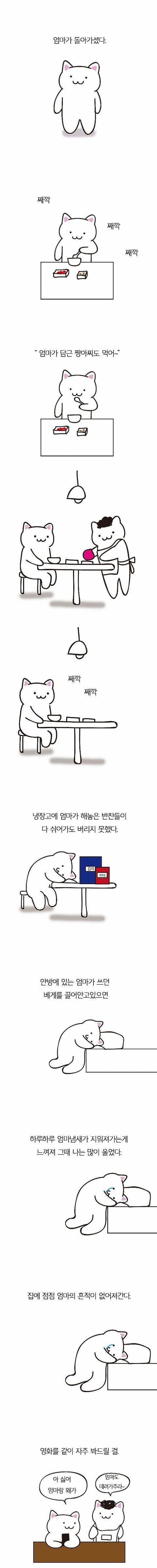  엄마가 돌아가셨다