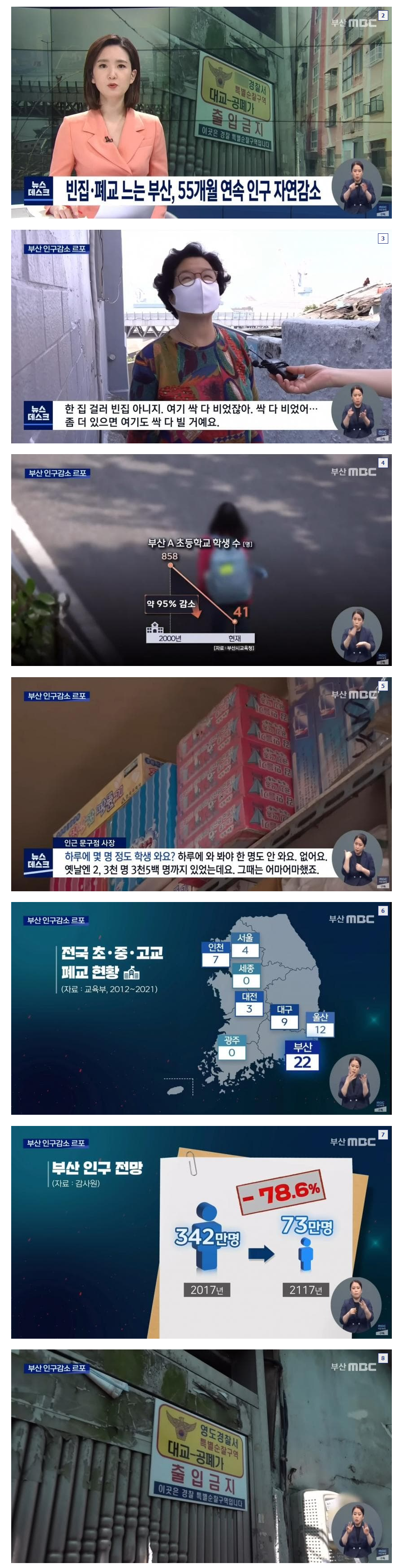  부산 인구 감소 근황
