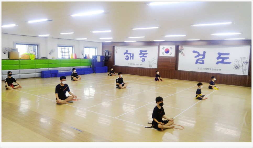 해동검도 염주검도관 - 2021년 7월 6일, 수련일지