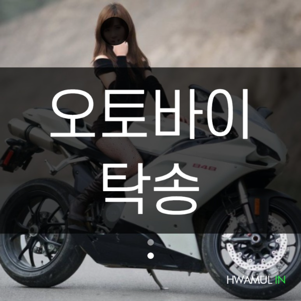  오토바이탁송 화물운송 서울 대전 대구 부산 가격얼마? (feat.오토바이리프트 용달)